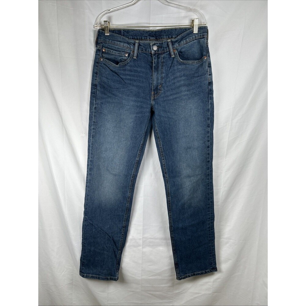 Levis 514 Slim Straight Leg Jeans Men’s 34x34 Blue Faded Denim